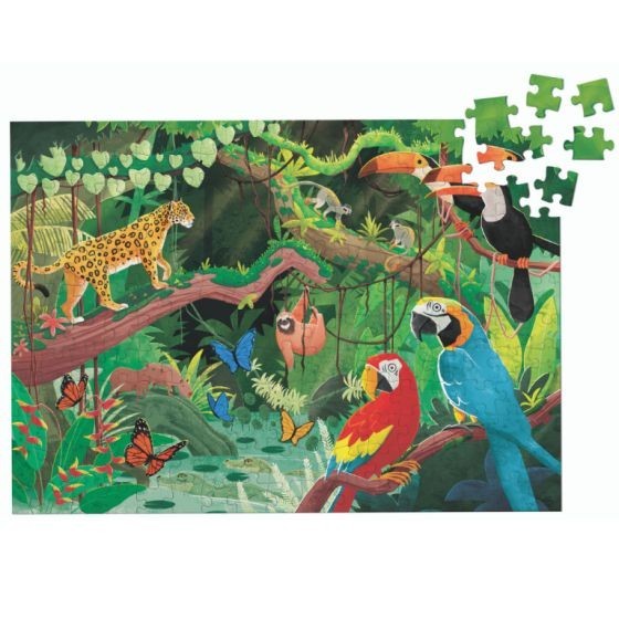 Coffret Amazonie : Livre & Puzzle