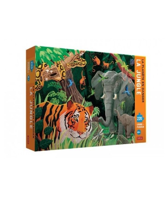 Coffret jungle : Livre &...