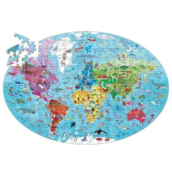 Coffret La Terre : Livre & Puzzle
