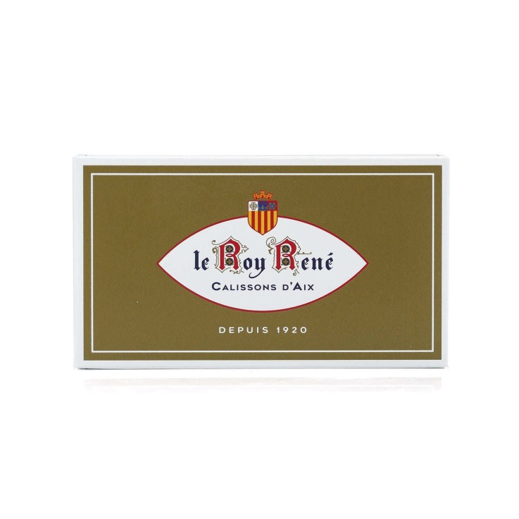 6 Calissons d'Aix Roy René aux amandes - Boîte de 75g