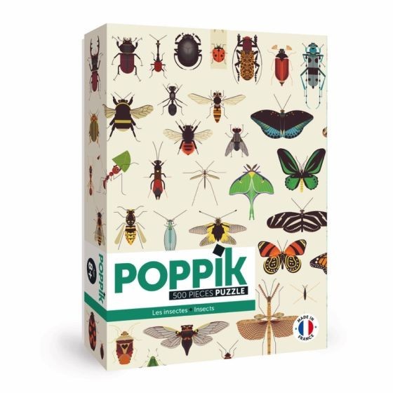 Puzzle 500 pièces Insectes