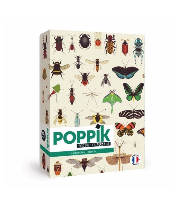 Puzzle 500 pièces Insectes