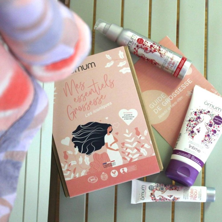 Coffret Mes Essentiels Grossesse Cadeau future maman Bio