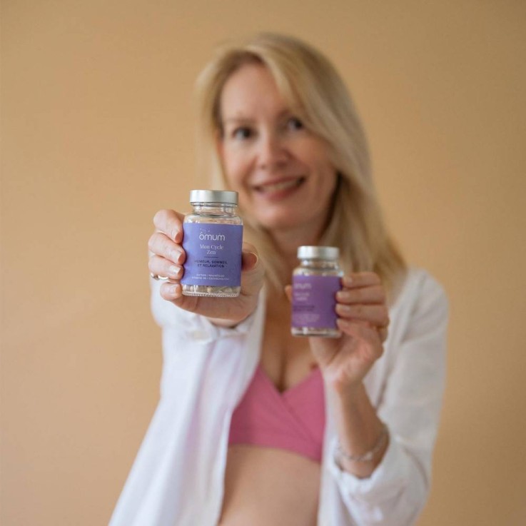 Complément alimentaire Sommeil, Humeur et Relaxation Mon Cycle Zen (60 gélules) Vegan