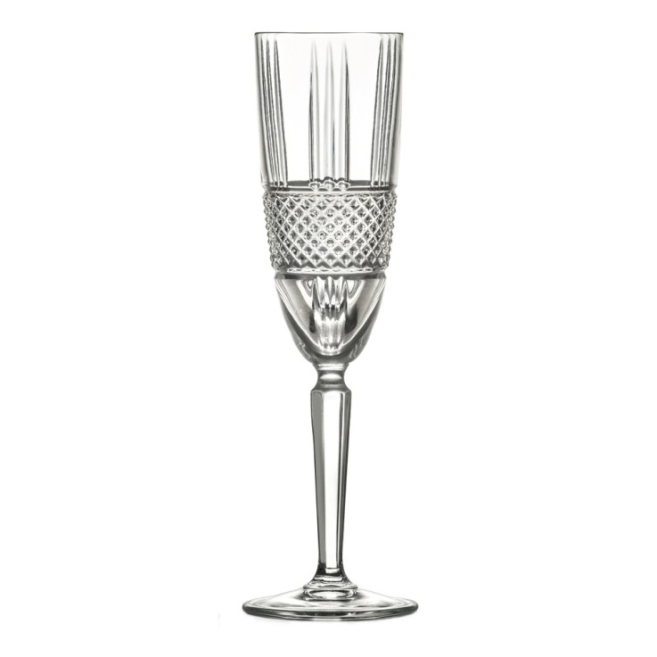 Flûte Brillante 18,5 cl (lot de 6) en cristallin