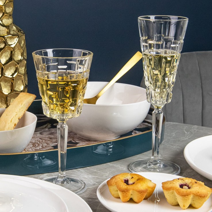 Verre à pied Etna 28 cl (lot de 6) en cristallin