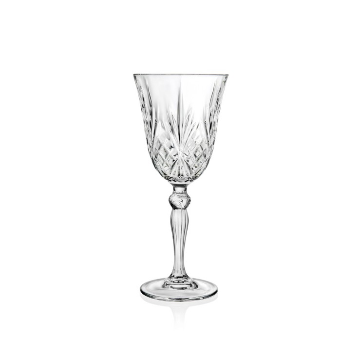 Boite de 6 verres à pied Mélodia 21 cl en cristallin