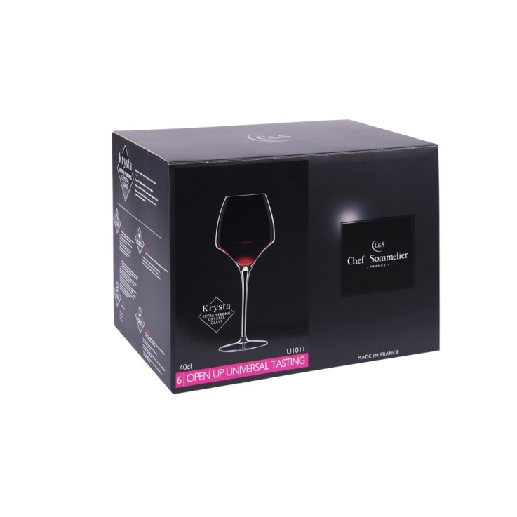 Verre à pied Universal tasting Open up 40 cl (lot de 6) en kwarx