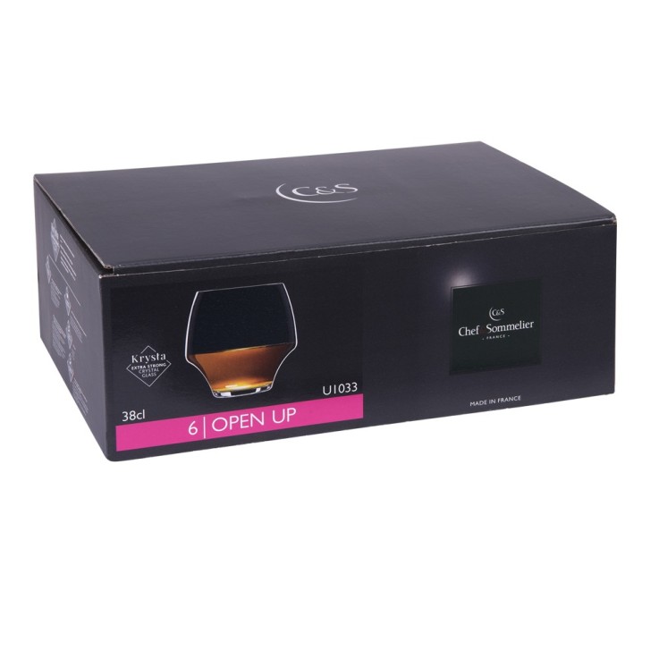Gobelet  Open Up 38 cl (lot de 6) en kwarx