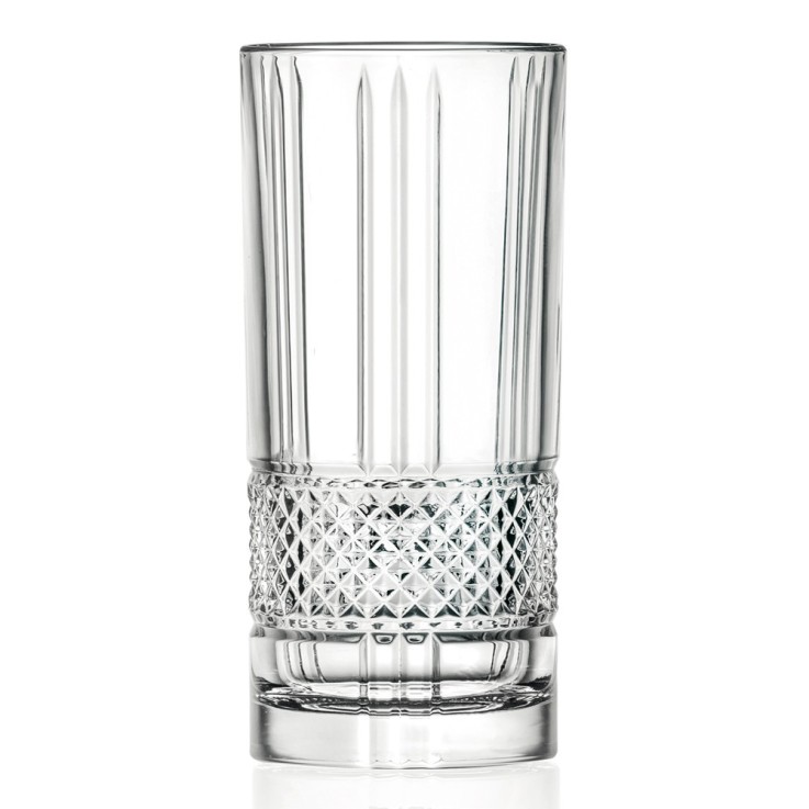 Chope haute Brillante 37 cl (lot de 6) en cristallin