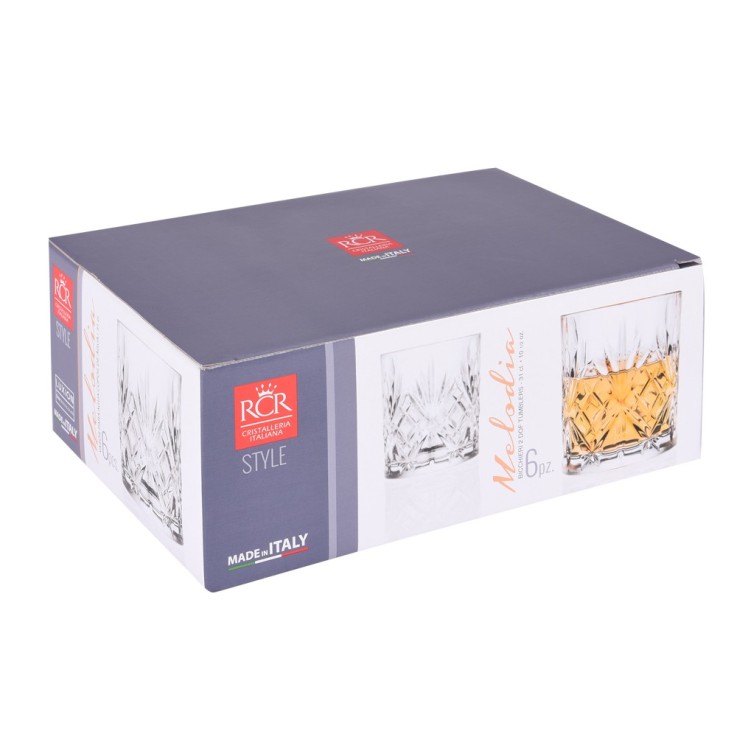 Gobelet Mélodia 31 cl (lot de 6) en verre