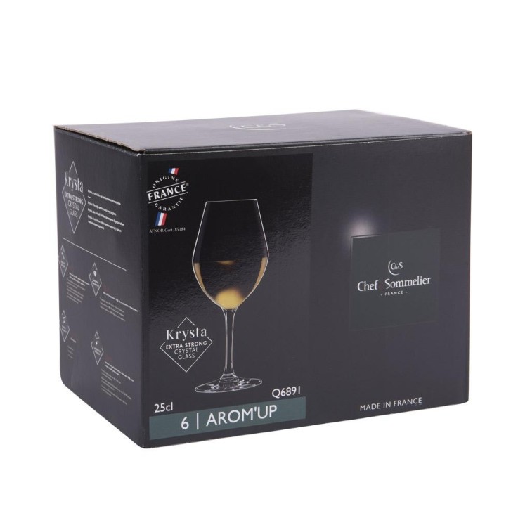 Verre à pied Arom'up 25 cl (lot de 6) en cristallin