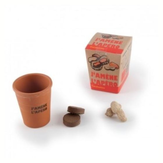 Kit de plantation "J'amène l'apéro" - Cacahuètes à semer