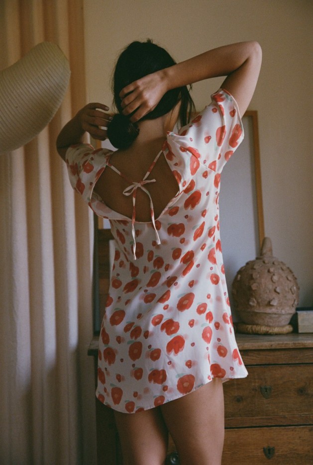 Robe courte Laura Fibres Recyclées