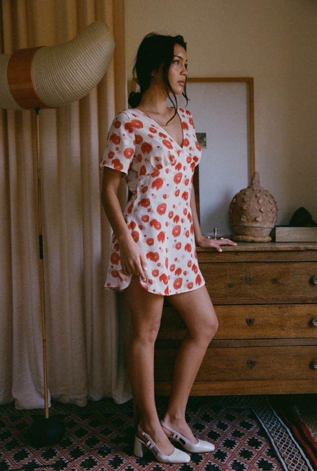 Robe courte Laura Fibres Recyclées
