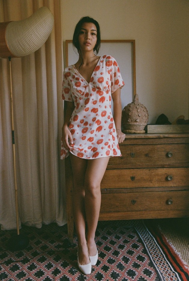 Robe courte Laura Fibres Recyclées