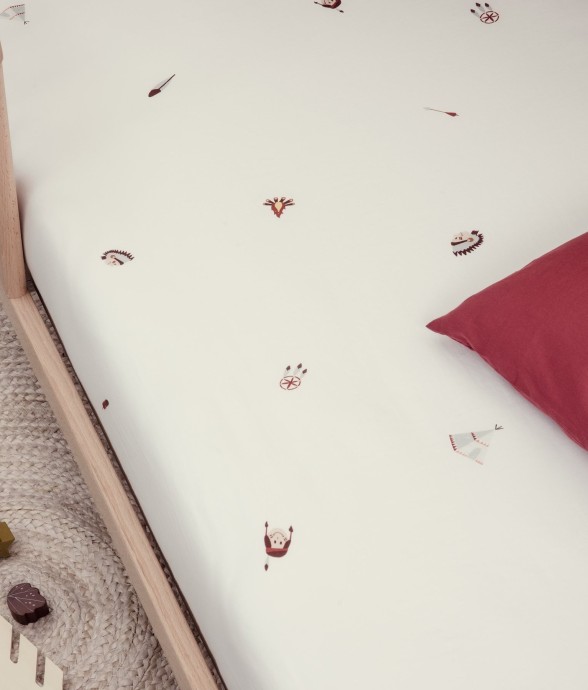 Drap housse Coton Bio pour...