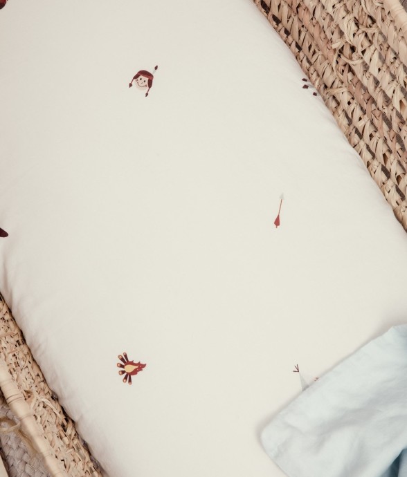 Drap housse Coton Bio pour...