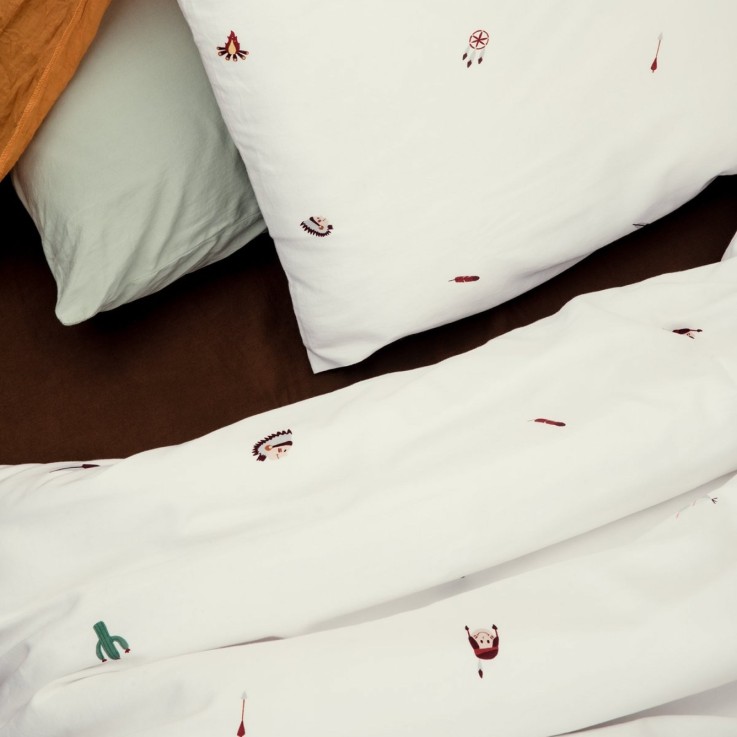 Housse de couette Coton Bio 1 personne Petite Plume