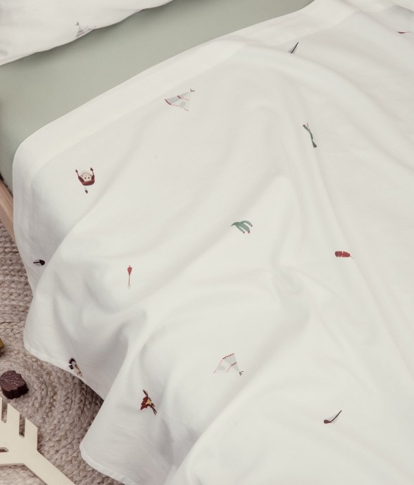 Drap plat Bébé Coton Bio...