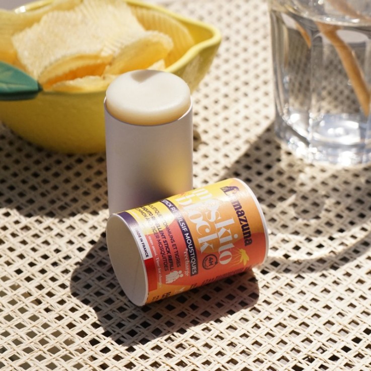 Recharge Moskito Block - Stick répulsif moustiques (50g)