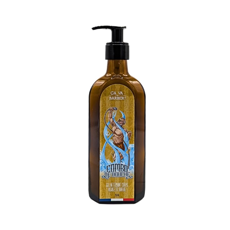 Gel nettoyant 3-en-1 à l'Ancienne Senteur Cuir (250ml)