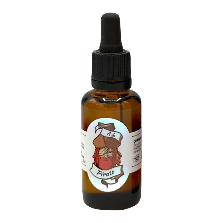 Huile pour barbe Bio Senteur Epicée et Fruitée (30 ml) À la Pirate