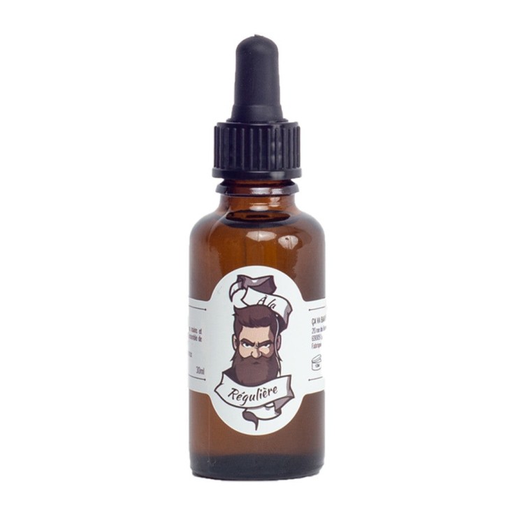 Huile pour barbe Bio Sans odeur (30 ml) À la Régulière