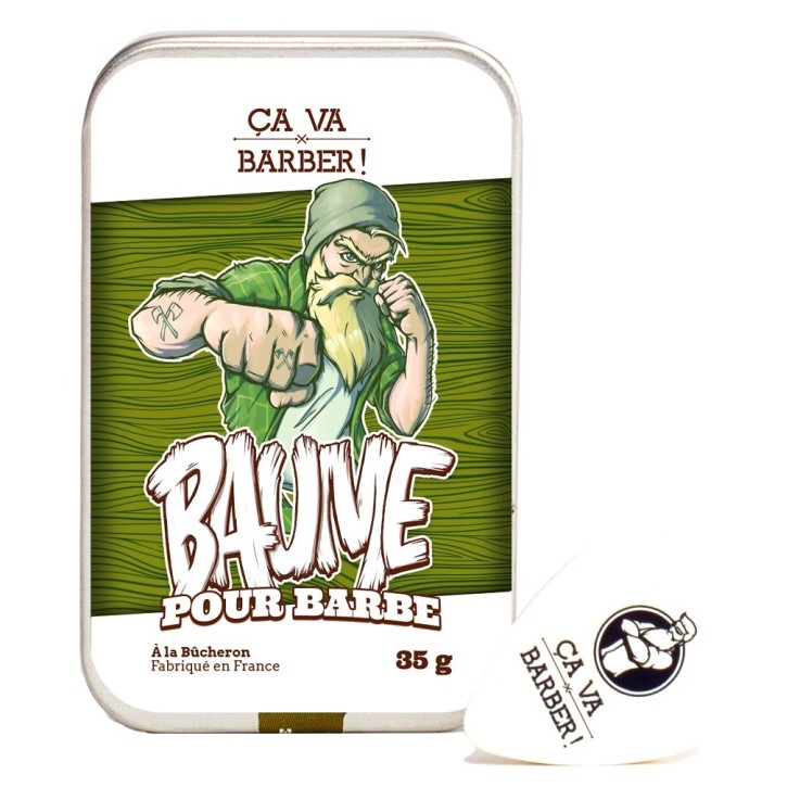 Baume pour Barbe Bio Senteur Boisée (35 g) À la Bucheron