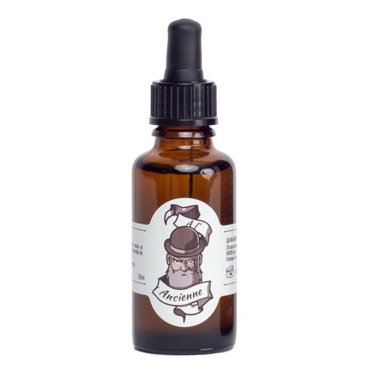 Huile pour barbe Bio Senteur Cuirée (30 ml) À l'Ancienne