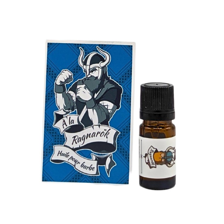 Huile pour barbe Bio Senteur Fraîche (30 ml) À la Ragnarök