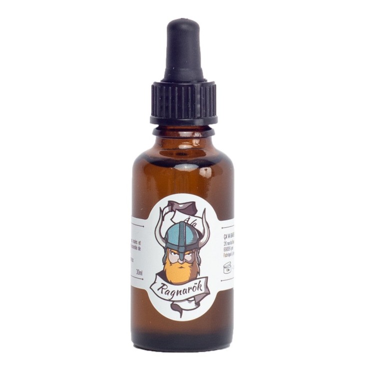 Huile pour barbe Bio Senteur Fraîche (30 ml) À la Ragnarök