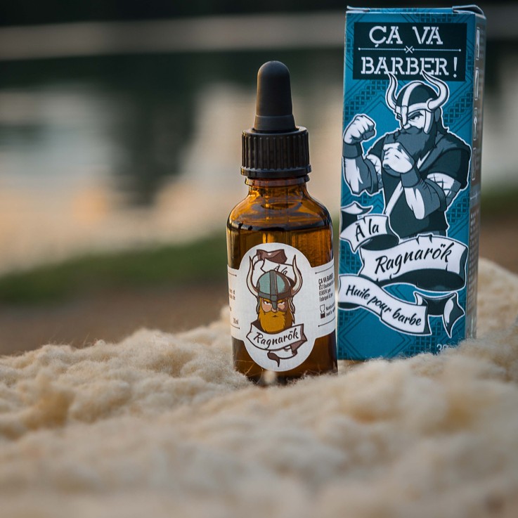 Huile pour barbe Bio Senteur Fraîche (30 ml) À la Ragnarök