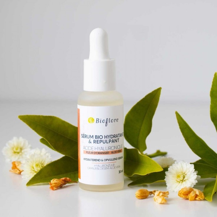 Sérum hydratant et répulpant à la fleur d’oranger Bio