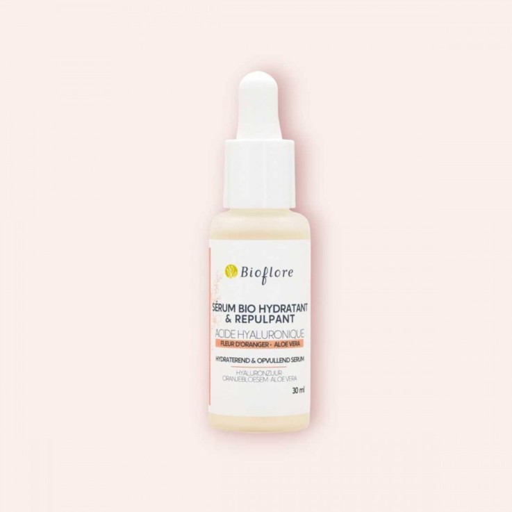 Sérum hydratant et répulpant à la fleur d’oranger Bio