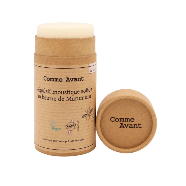 Répulsif Anti-Moustique Solide au Beurre de Murumuru Bio V2