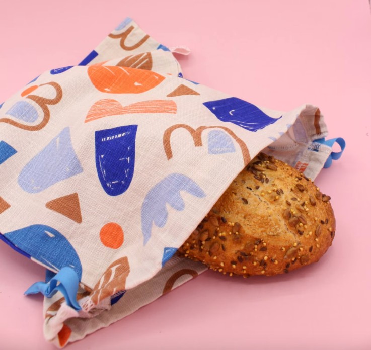 Sac à pain en coton épais