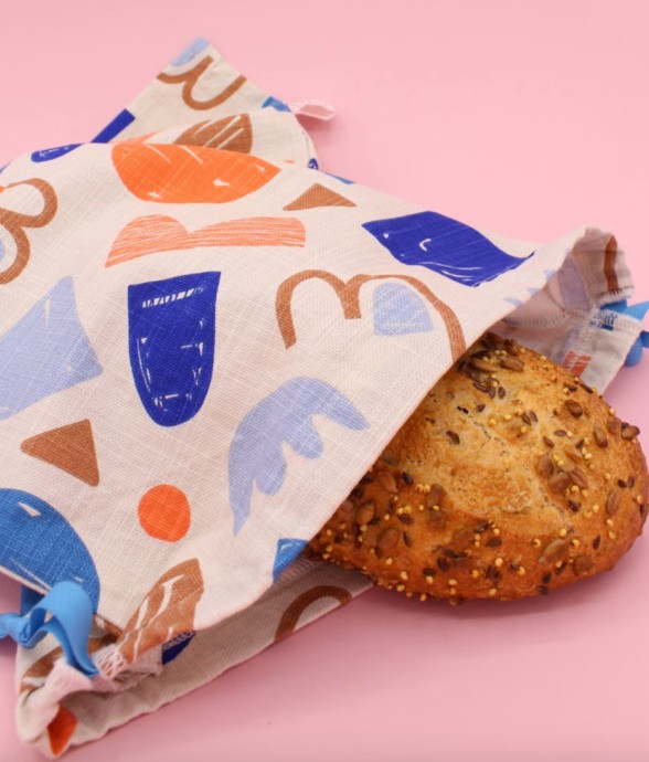 Sac à pain en coton épais