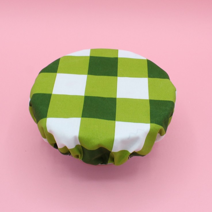 Charlotte couvre plat en coton enduit