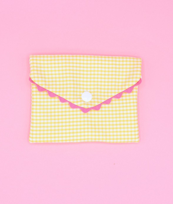 Pochette à savon en coton