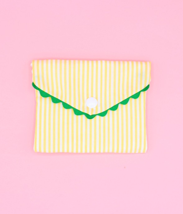 Pochette à savon en coton