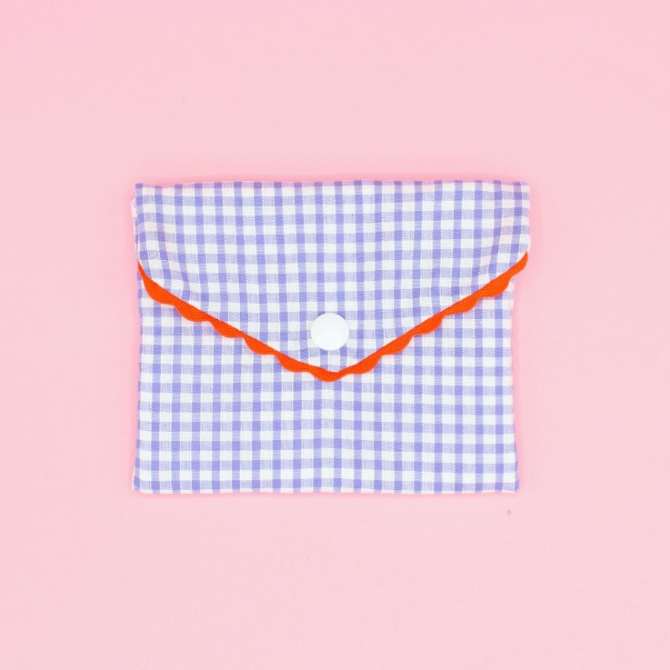 Pochette à savon en coton