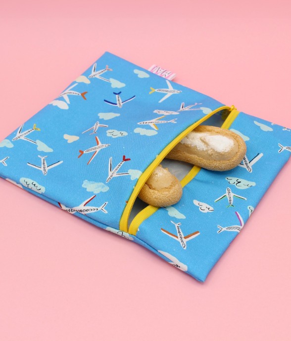 Pochette à goûter en coton