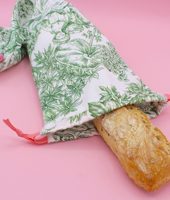 Sac à baguette en coton épais