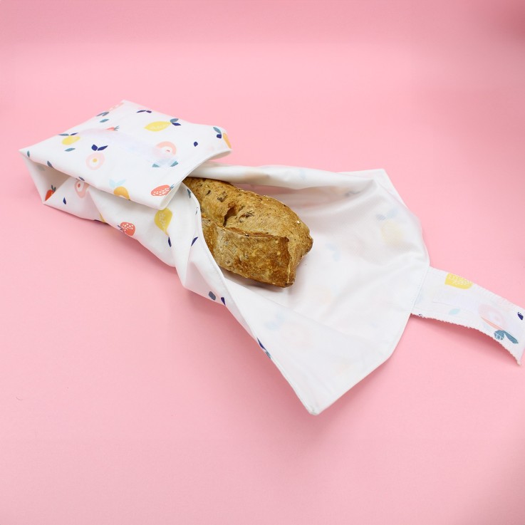 Emballage sandwich réutilisable en coton