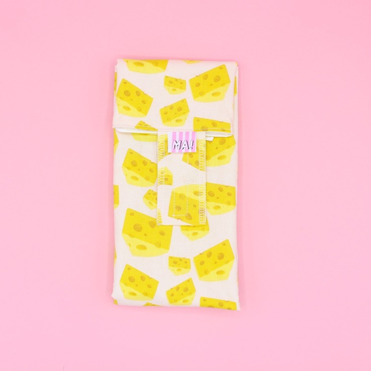 Emballage sandwich réutilisable en coton