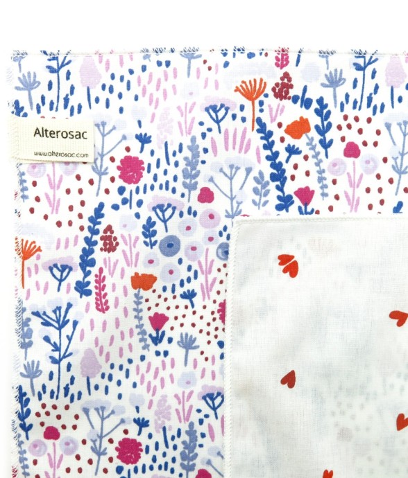 Mouchoirs lavables en coton...