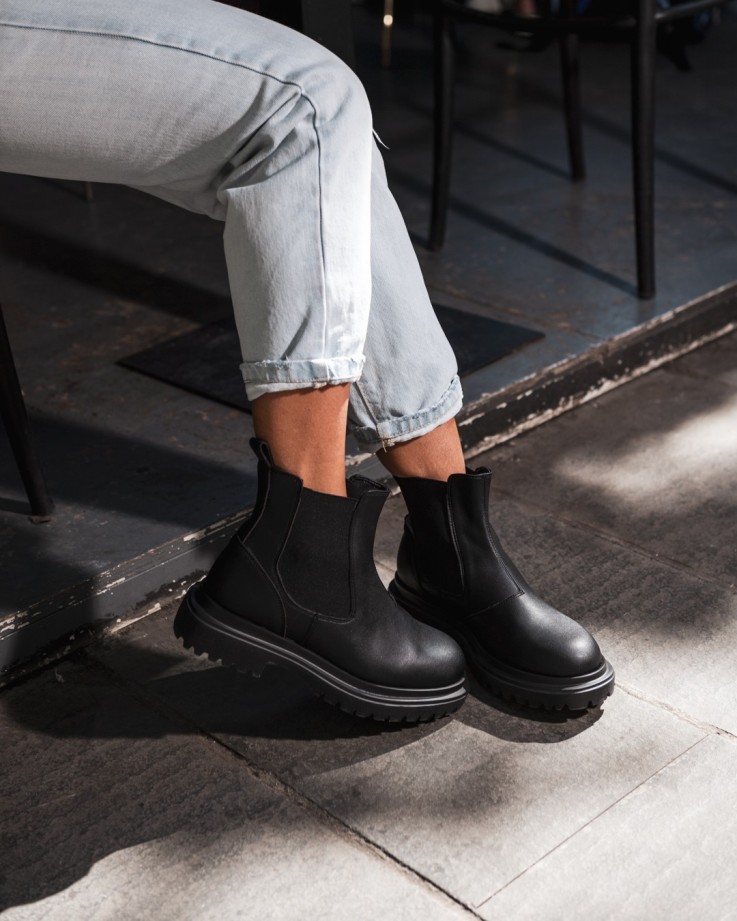 Bottines Penny Nero Vegan