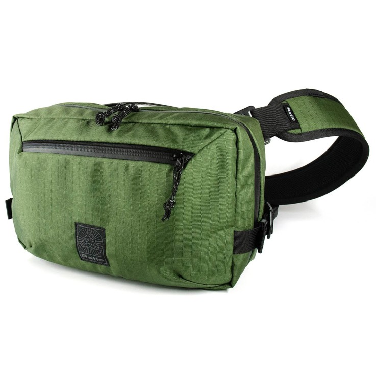 Sacoche Kernel Vert Forêt Matière upcyclée