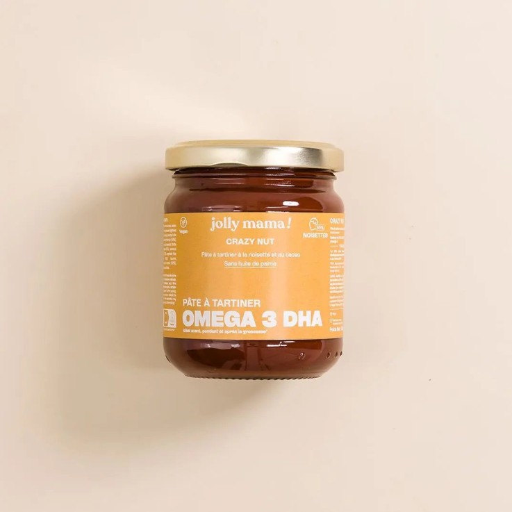 Crazy nut Pâte à tartiner DHA (220g)